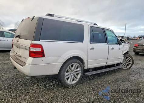2016 Ford Expedition El Platinum из США, поврежденный, VIN 1FMJK1MT4GEF27640